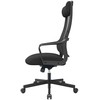 Darba krēsls Domoletti MC-1088E, 49 x 51 x 114 - 127 cm, melna