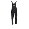 Darbinis puskombinezonis Sara Workwear Comfort, juoda sp./oranžinė sp., XL dydis