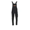 Darba puskombinezons Sara Workwear Comfort, melna krās./oranža krās., XXL dydis