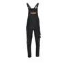 Darba puskombinezons Sara Workwear Comfort, melna/oranža, M dydis