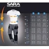 Darbinis puskombinezonis Sara Workwear. mėlyna. XXL dydis