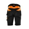 Darba šorti Sara Workwear 11-000272-27, melna/oranža, XXL dydis