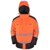 Darbinis švarkas Prof VK10373, oranžinės spalvos, XXXL dydis