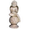 Garden Center Nuxe STATUE ANGEL ON GLOBE