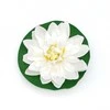 Dārza apdare "Lilija" Garden Center F032, 10 cm x 10 cm x 5 cm, balta krās./zaļa krās.