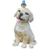 DKD Home Decor DECORATION DOG WITH BIRD 20.5X18.5X32CM