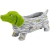 Sodo dekoracija „Šuo“ Garden Center NFXY2169-52, 52 cm x 16,5 cm x 24,5 cm, žalia/pilka