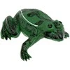 Dārza apdare "Varde" Garden Center O001, 15 cm x 15 cm x 7 cm, balta/melna/zaļa
