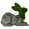 Dārza apdare "Zaķis" Garden Center 2259-41.5, 41.5 cm x 17.5 cm x 34 cm, zaļa/pelēka