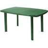 Lauko stalas PROGARDEN FARO OVAL, žalias, 126×85×72 cm