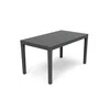 Lauko stalas Progarden Sumatra, pilka sp., 138 cm x 80 cm x 72 cm