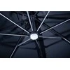 Sodo skėtis Domoletti LED, 250 cm, rusva sp.
