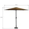 Domoletti Sun Umbrella SIMPLE Brown