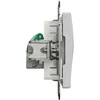 Schneider Electric Sedna Design RJ45 cat.5e UTP kompiuterio lizdas sidabrinis aliuminis SDD113451