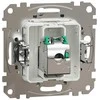 Schneider Electric Sedna Design RJ45 cat.5e UTP kompiuterio lizdas sidabrinis aliuminis SDD113451