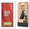 „Toti Premium PREMIUM“ grūdinto stiklo 3D ekrano apsauga, skirta „Samsung Galaxy S25 Ultra“.