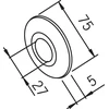 Dekoratyvinė dalis Oras 102003, 7,5 cm
