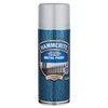 Purškiami metalo dažai HAMMERITE HAMMERED FINISH, juodos sp., 400 ml