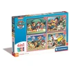 Dėlionė 4in1 Clementoni PAW PATROL 4IN1 21513, 19 cm x 14 cm, 72 vnt.