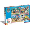 Dėlionė 4in1 Clementoni PAW PATROL 4IN1 21513, 19 cm x 14 cm, 72 vnt.