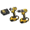 Įrankių rinkinys DeWalt DCK266P2LR-QW (DCD796 + DCF887); 18 V; 2x5,0 Ah akum.