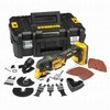 Dewalt Akumuliatorinis universalus švytuoklinis įrankis Multi-Tool 18V 2,0Ah XR + priedai - DCS355D2