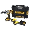 Smūginis suktuvas-gręžtuvas DeWalt DCD1007H2T-QW; 18 V; 2x5,0 Ah akum.
