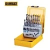 Grąžtas Grąžtų komplektas metalui DeWalt HSS-G; 1-10 mm; 19 vnt.