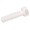 Kaištis su dirželio laikikliu BALTPLAST, Ø8x40mm/10 vnt., baltos sp.