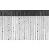 4Living Styginė užuolaida Pearl 90x200 cm juoda