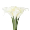Dirbtinės gėlės. kalijos Domoletti. kreminė. 32 cm 9vnt