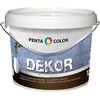 Dispersiniai tekstūriniai dažai Pentacolor Decor, baltos spalvos, 10 l