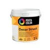 Dispersiniai tekstūriniai dažai Pentacolor Decor, baltos spalvos, 1 l