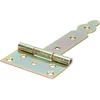 DMX Dekoratyvinės vartų vyriai ZBO 150x60x90x35 mm, plieno žalvaris
