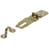 Lankstas su užraktu DMX ZZP 25, 75 x 25 x 25 x 1,5 mm, geltonai cinkuotas