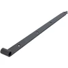 DMX Lankstas uždedamas ZP 600x35/4.0x13 mm plieno juodas