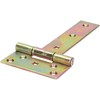 DMX Vyriai vartams ZB 150x45x90x3,0 mm, plieniniai, žalvario spalvos