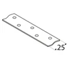 DMX Montāžas lenta TM1/25 25x1.5mm šaura 1m