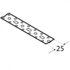 DMX Montāžas lenta TM4/25 25x1.5mm šaura 1m