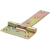 DMX Gate hinge ZB 150x45x90x3.0 mm steel, brass-plated