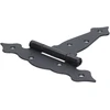 DMX Eņģe vārtiem ZTO 150x45x185x2.5 mm tērauda melna