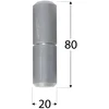 DMX Vyris, virinamas ZTK 20x80 mm, plieno