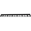 Dobes apmale Garden Center Strong Border Edge, 100 cm x 7.5 cm x 4.5 cm, melna krās.
