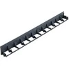 Lovos apvadas Garden Center „Strong Border Edge“, 100 cm x 7,5 cm x 7,8 cm, juodos spalvos.