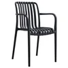 Domoletti Lauko kėdės LE GAC, juodos, 55,5 cm x 57,5 cm x 81 cm