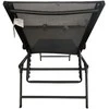 Domoletti Drugelio kūnas C4025, antracito spalvos, 182 cm x 55 cm x 57,5 - 95,5 cm