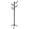 Drabužių kabykla Domoletti DR-9-1394, 175 cm, juoda spalva