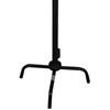 Drabužių kabykla Domoletti DR-9-1394, 175 cm, juoda spalva