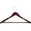 Domoletti WOODEN COAT HANGER LSD001 DARK WOOD