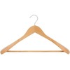 Domoletti WOODEN COAT HANGER LSD001 NATURAL